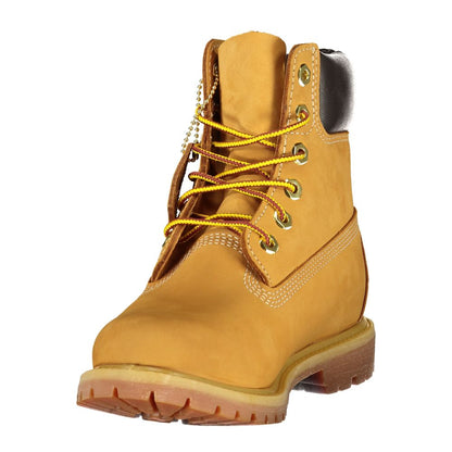 Timberland Yellow Polyester Ankle Boots