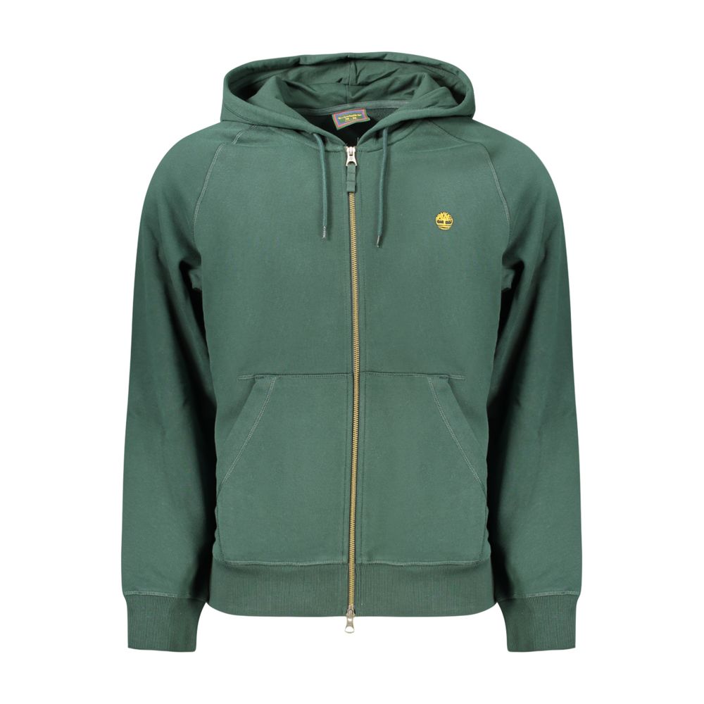 Timberland Cotton Zip Hoodie – Green