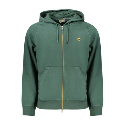 Timberland Cotton Zip Hoodie – Green