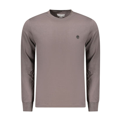 Timberland Long-Sleeve Cotton T-Shirt – Black