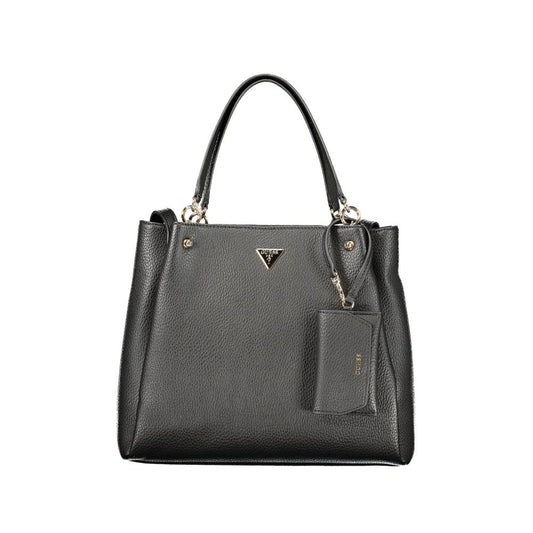 Guess Jeans Black Polyethylene Handbag