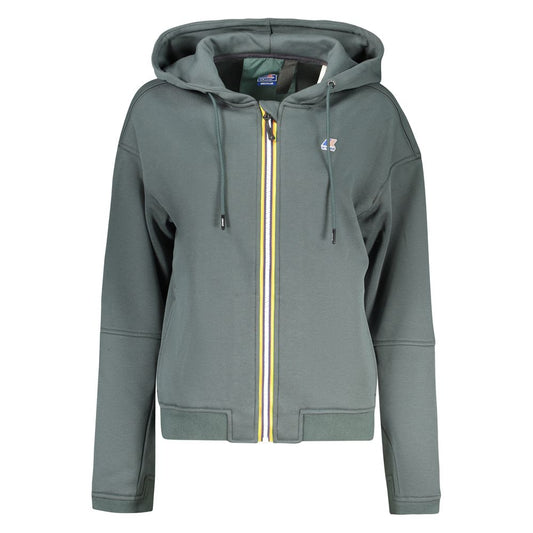 K-WAY Green Polyester Women's Sweatshirt