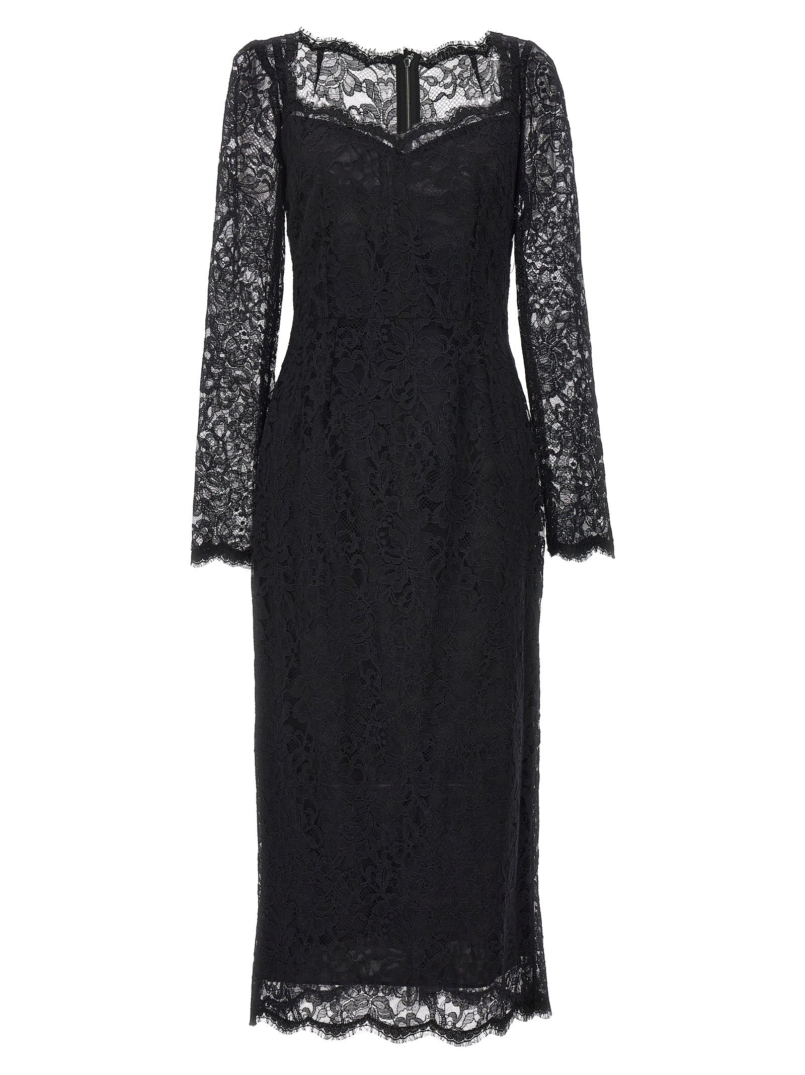Dolce & Gabbana Black Polyamide Casual Dress