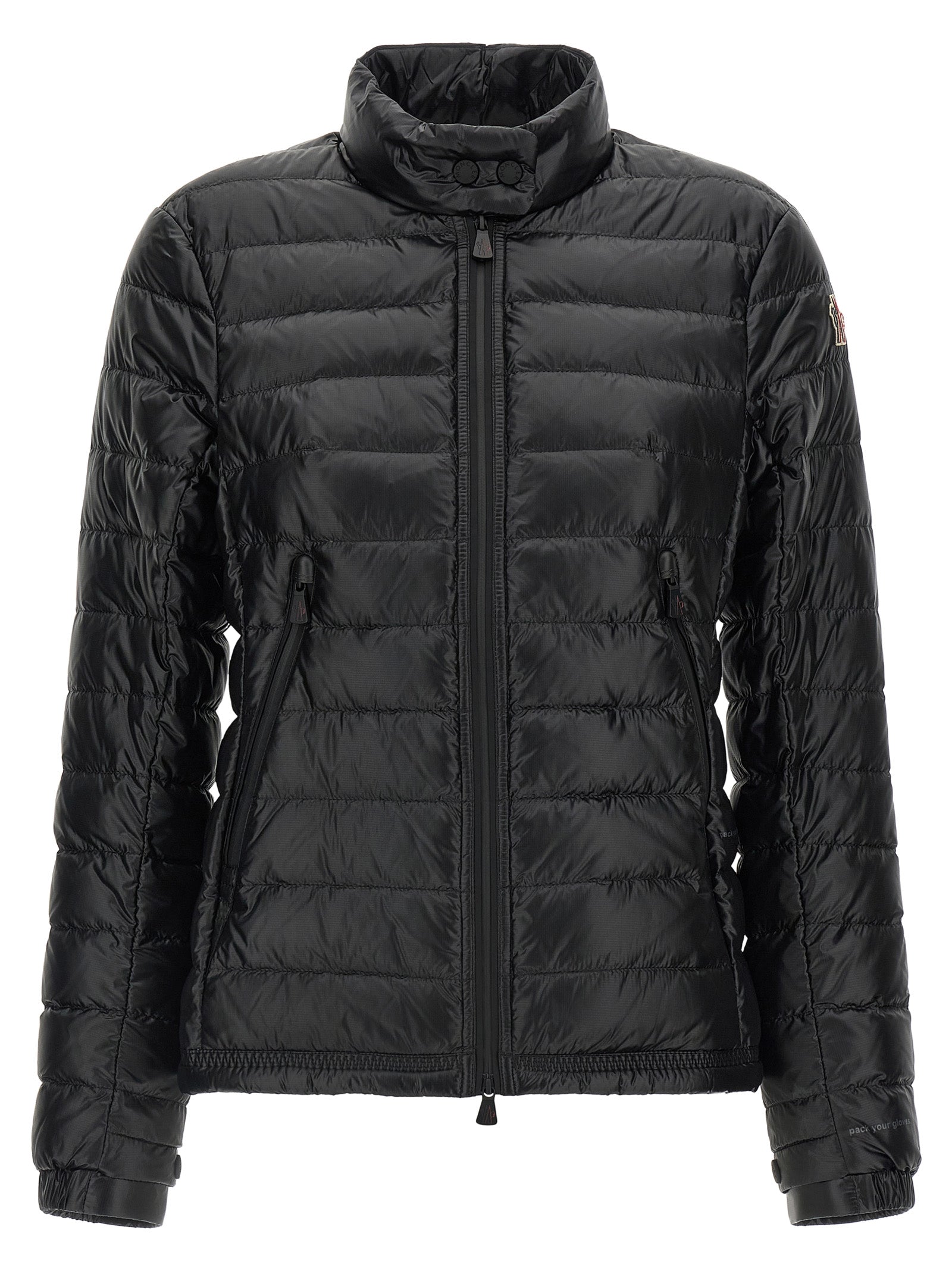 Moncler Grenoble Black Polyamide Full-Length Jacket