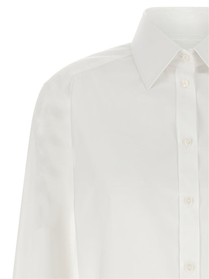 Dolce & Gabbana White Cotton Blouse