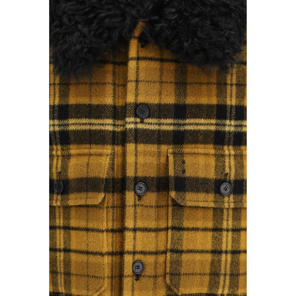 Fendi Checked Wool-Blend Blouson Jacket – Multicolour