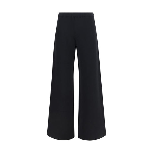 Fendi FF Zucca Cashmere Trousers – Black