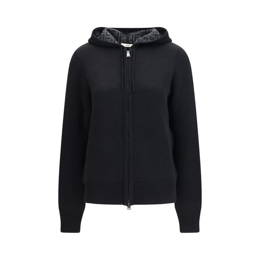 Fendi Women's Cashmere Hoodie – Black