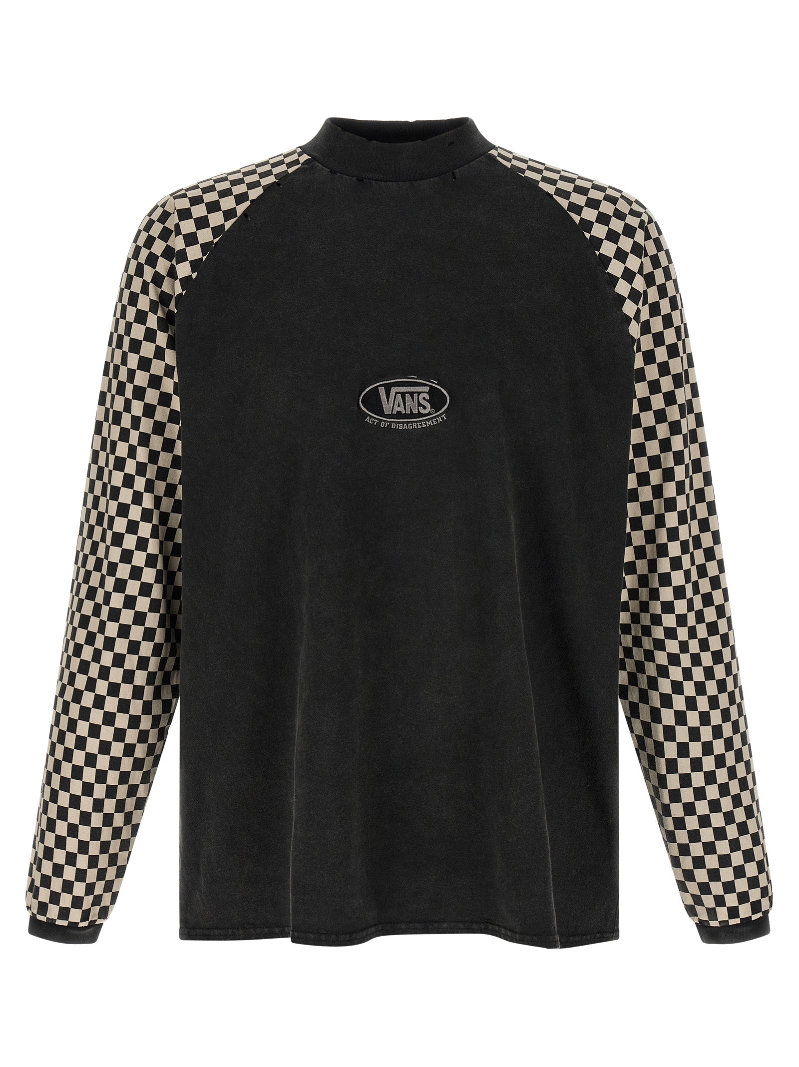Vans Black Cotton T-Shirt