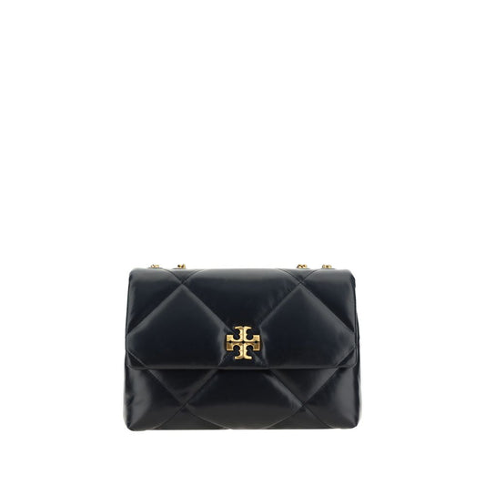 Tory Burch Kira Diamond Lambskin Shoulder Bag – Black