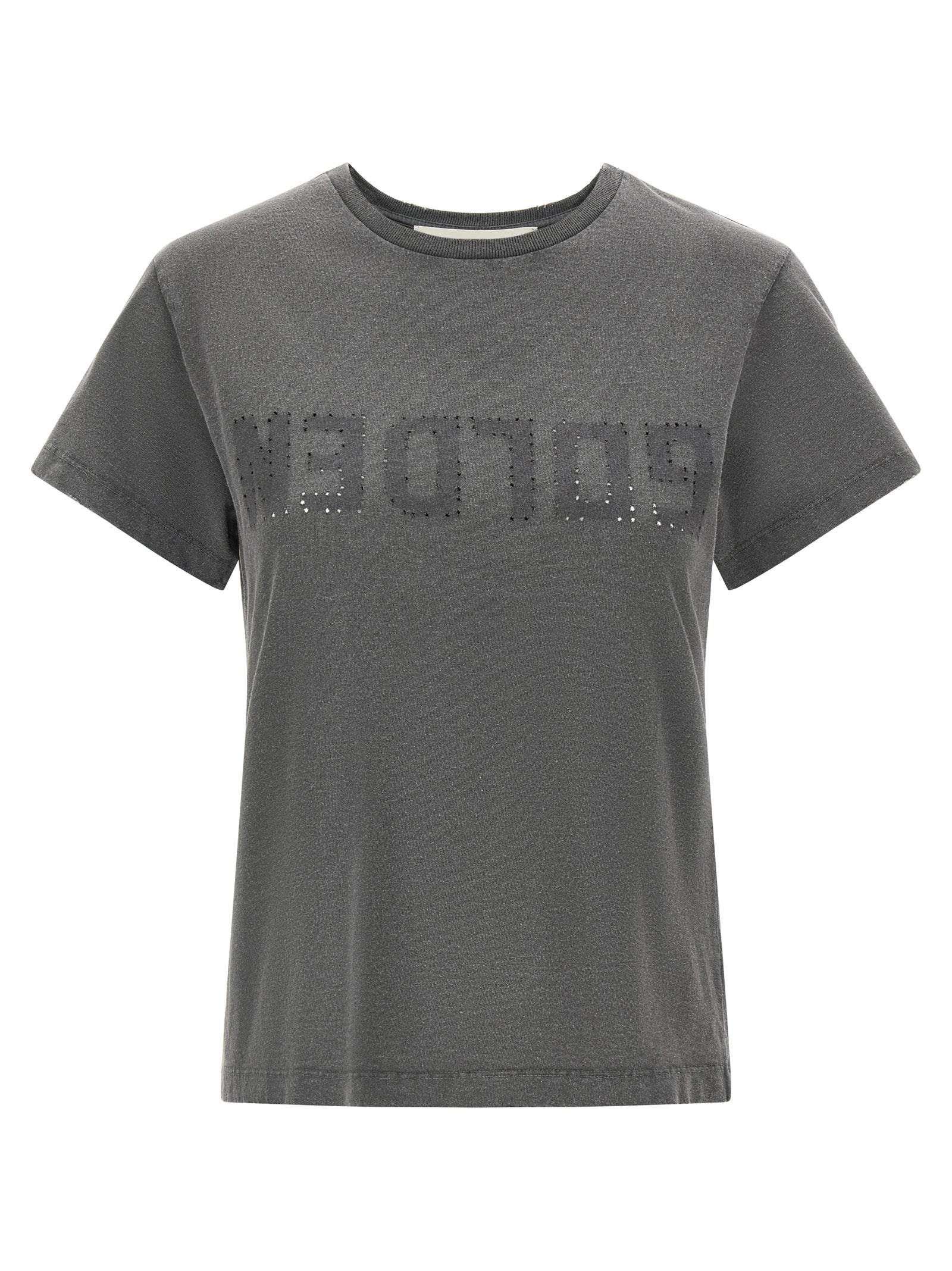 Golden Goose Gray Cotton T-Shirt