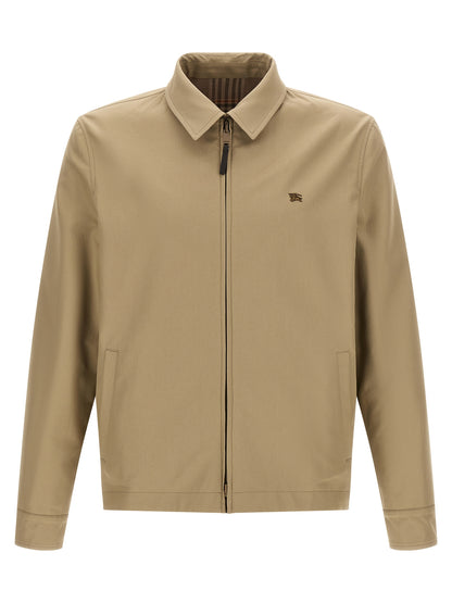 Burberry Beige Wool Shell Jacket