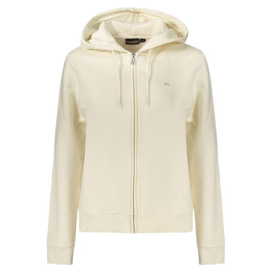 Napapijri White Cotton Sweatshirt