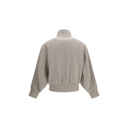 Jacquemus Beige Wool Oves Aries Bomber