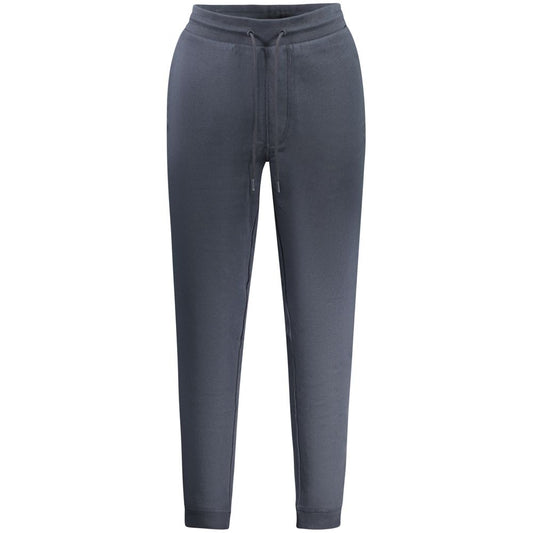 Hugo Boss Blue Cotton Men's Trouser