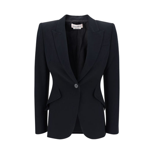 Alexander McQueen Women's Acetate Blazer – Black