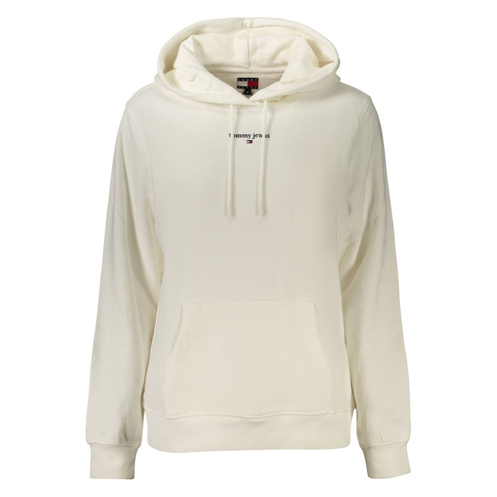 Tommy Hilfiger white cotton hoodie for women