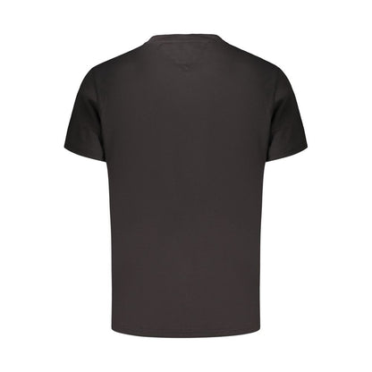 Tommy Hilfiger Black Cotton Men's T-Shirt