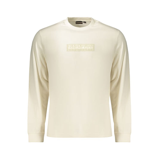 Napapijri Bianco Cotton Men's T-Shirt