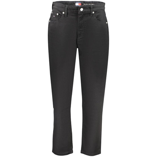 Tommy Hilfiger Women's Mom Jeans – Black