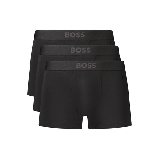 Hugo Boss Black Cotton Boxers