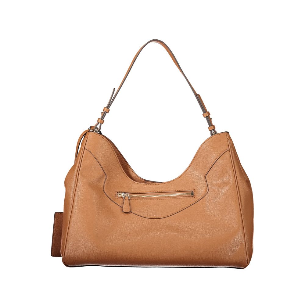 Guess Jeans Antonia Brown Polyurethane Handbag