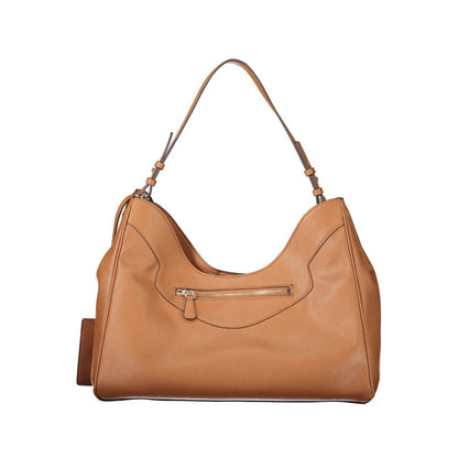 Guess Jeans Antonia Brown Polyurethane Handbag