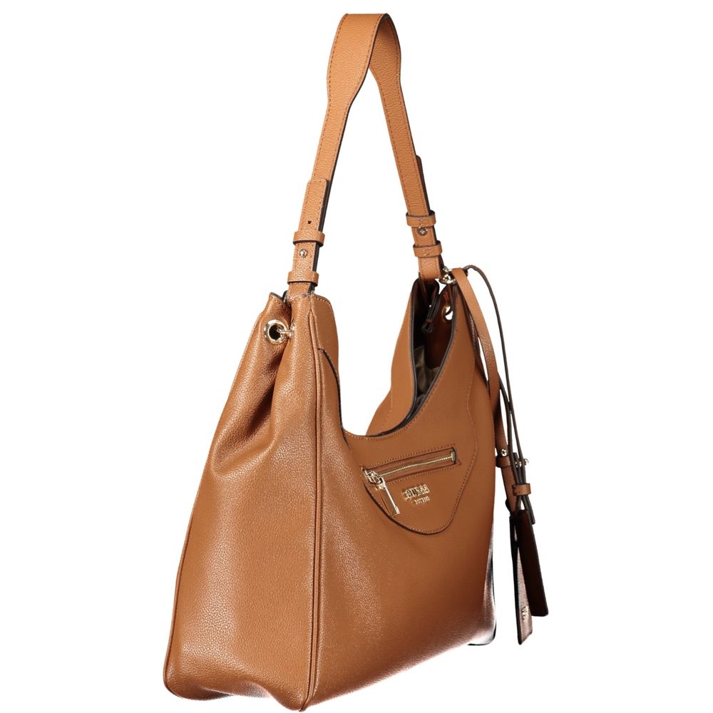 Guess Jeans Antonia Brown Polyurethane Handbag