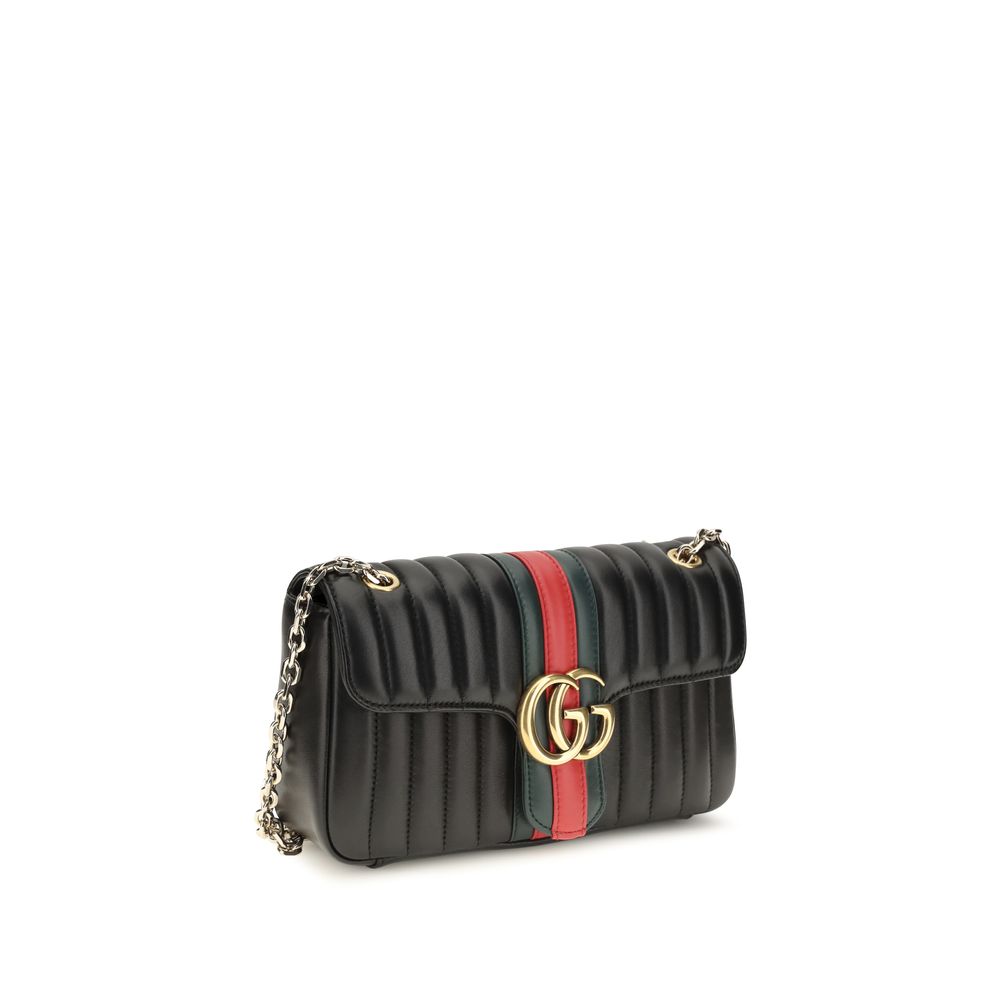 Gucci Jetset GG Marmont Medium Shoulder Bag – Black