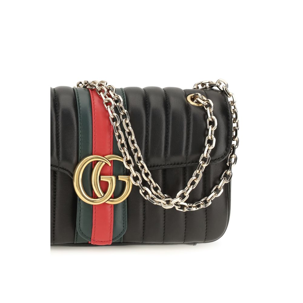 Gucci Jetset GG Marmont Medium Shoulder Bag – Black