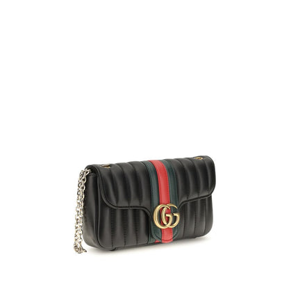 Gucci Jetset GG Marmont Small Shoulder Bag – Black