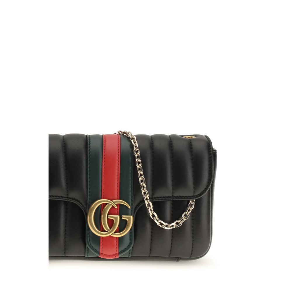 Gucci Jetset GG Marmont Small Shoulder Bag – Black