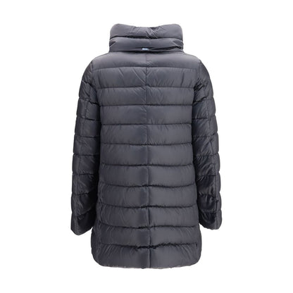 Herno Black Polyamide Full-Length Jacket