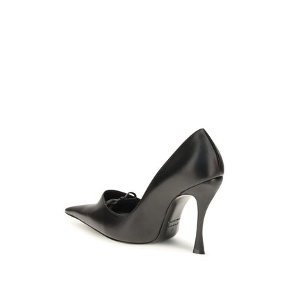 Balenciaga Bloom Nappa Lamb Leather Pumps – Black