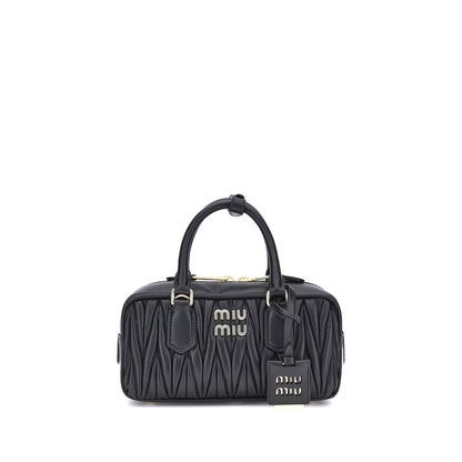 Miu Miu Black Lamb Ovis Aries Handbag