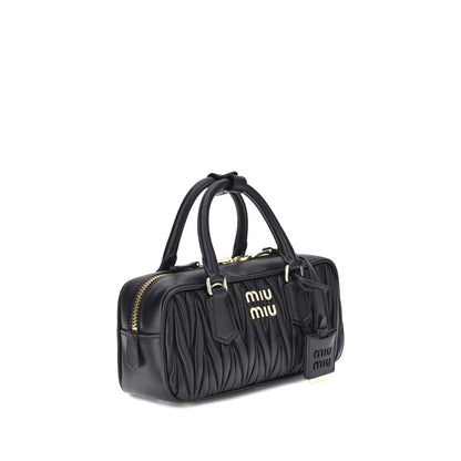 Miu Miu Black Lamb Ovis Aries Handbag