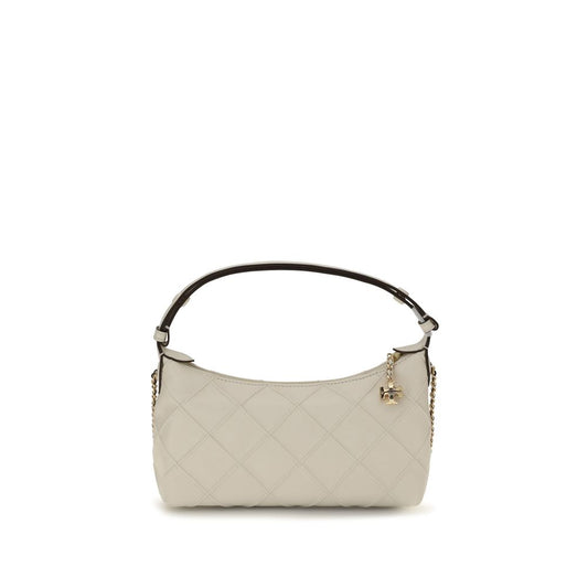 Tory Burch Fleming Clutch – Beige Calf Leather