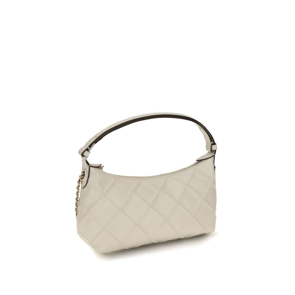 Tory Burch Fleming Clutch – Beige Calf Leather