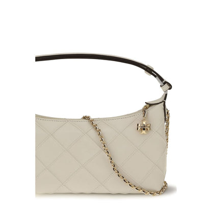 Tory Burch Fleming Clutch – Beige Calf Leather