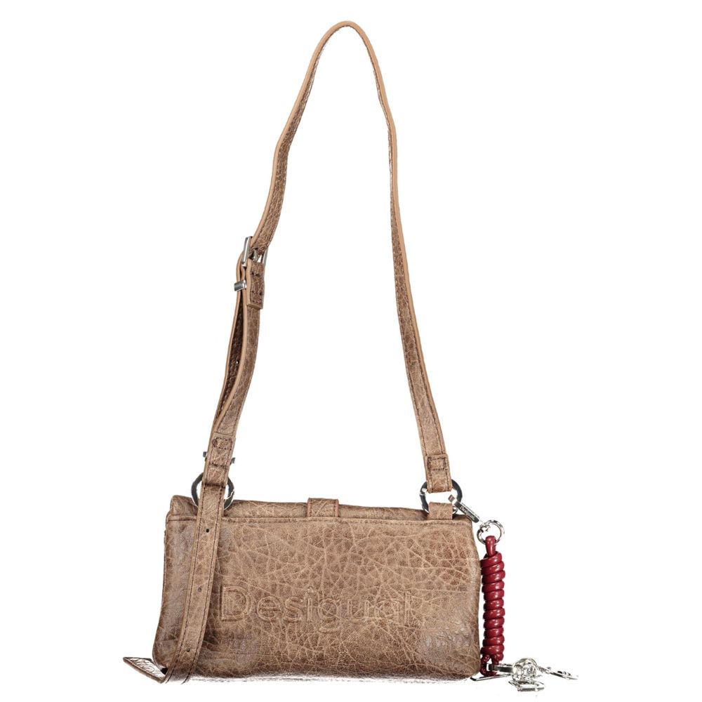 Desigual Mone Micro Clutch Bag – Brown