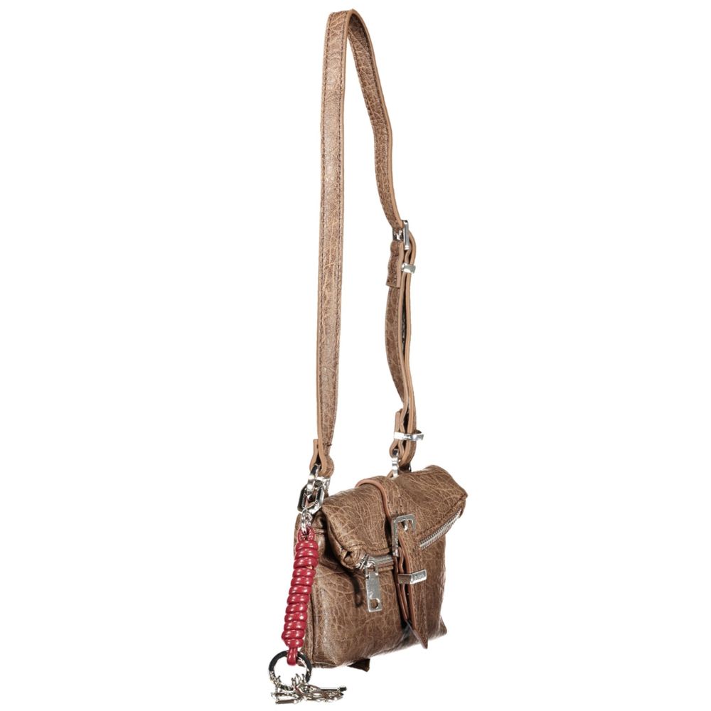 Desigual Mone Micro Clutch Bag – Brown