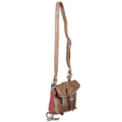 Desigual Mone Micro Clutch Bag – Brown