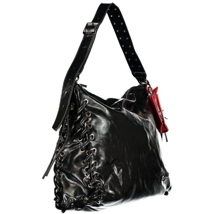 Desigual Galaxy Leiria Black Polyurethane Bag