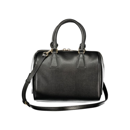 Furla Olivia M leather Boston bag – black