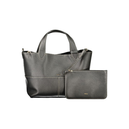 Furla Primrose M leather tote bag – black