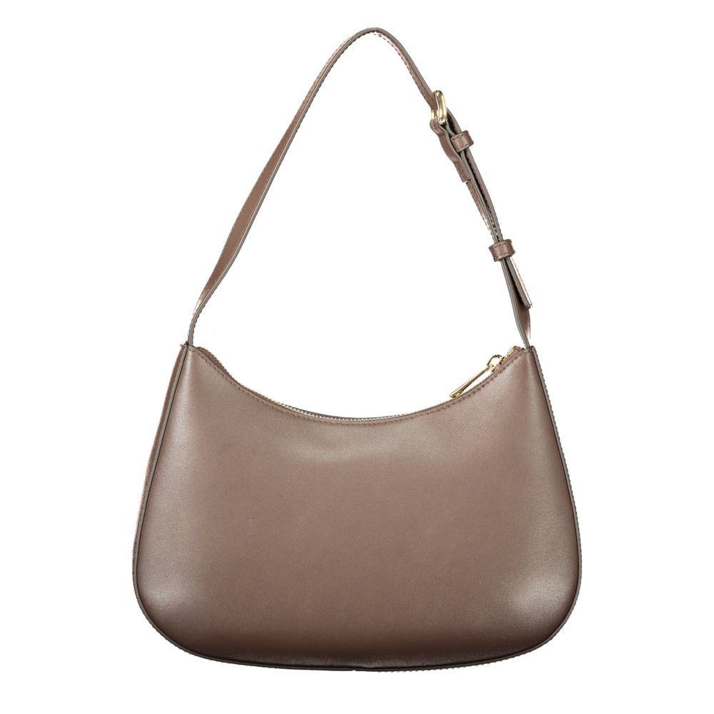 Furla Margot S leather shoulder bag – brown