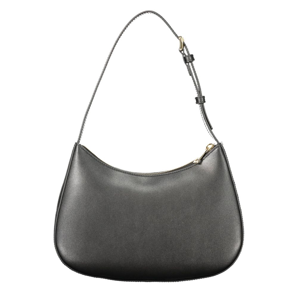 Furla Margot S leather shoulder bag – black