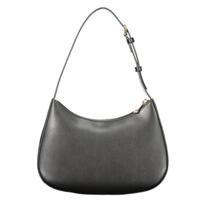 Furla Margot S leather shoulder bag – black