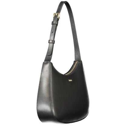 Furla Margot S leather shoulder bag – black