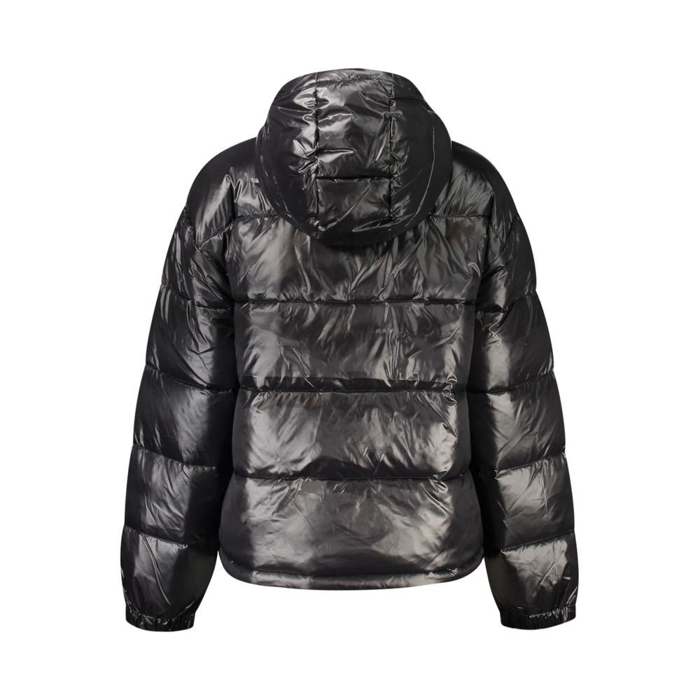 Calvin Klein Long Hooded Jacket – Black Nylon